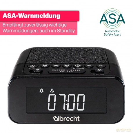 Albrecht DR 451 DAB+/UKW Radiowecker, sc