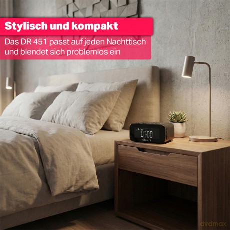Albrecht DR 451 DAB+/UKW Radiowecker, sc