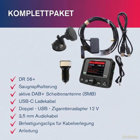 Albrecht DR 56+ Autoradio DAB+ Adapter