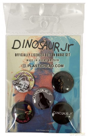 Dinosaur Jr: Albums 1987-1992 Button Badge Set