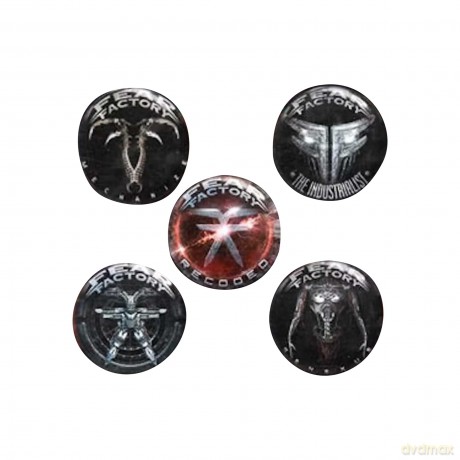 Fear Factory: Albums 2010-2021 Button Badge Set