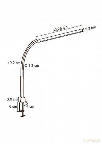 Alco: ALCO 936-11 Schreibtischlampe schwarz 8