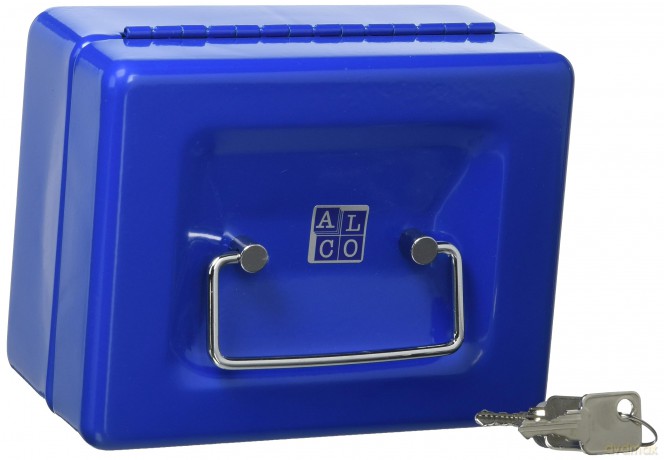 Alco Geldkassette 840, blau