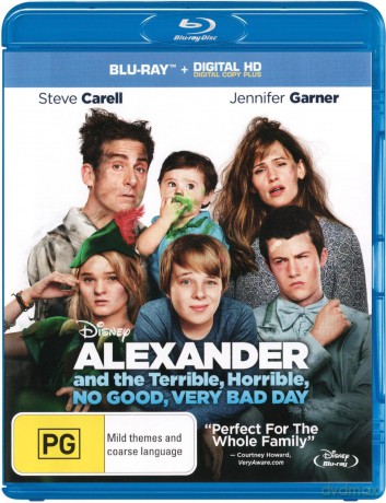 Alexander And The Terrible, Horrible, No Good, Very Bad Day [Blu-Ray]