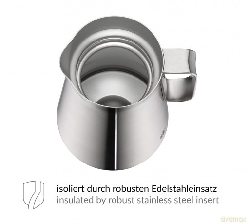 alfi Isolierkanne Drive silber 1,0 l