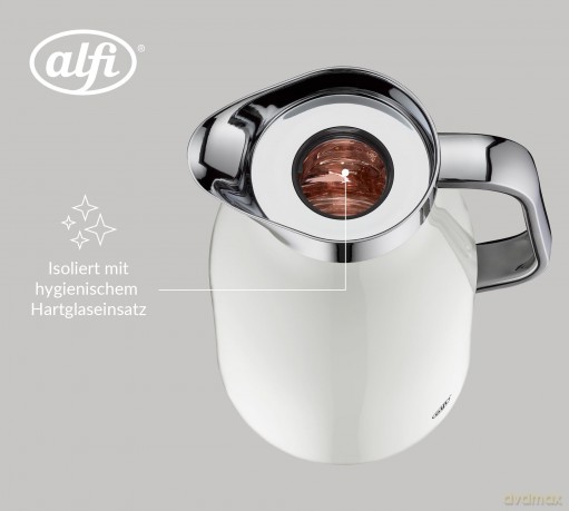 alfi Isolierkanne SKYLINE coconut white