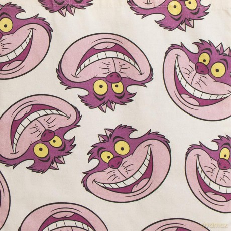 ALICE - Cheshire Cat - Tote Bag - 36x39c