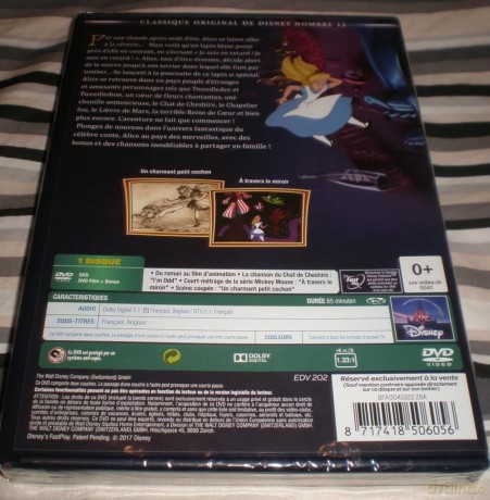 Alice Au Pays Des Merveilles [DVD]