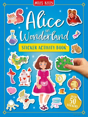 Alice In Wonderland Sticker [KSIĄŻKA]