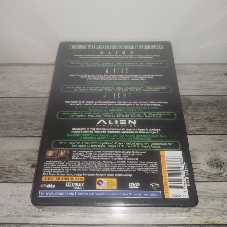 Alien - L'integrale De La Saga Version Cinema Et Edition Limitee [4DVD]