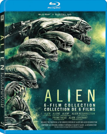 Alien/Aliens/Alien III/Alien: Resurrection/Prometheus/Alien: Covenant [6xBlu-Ray]