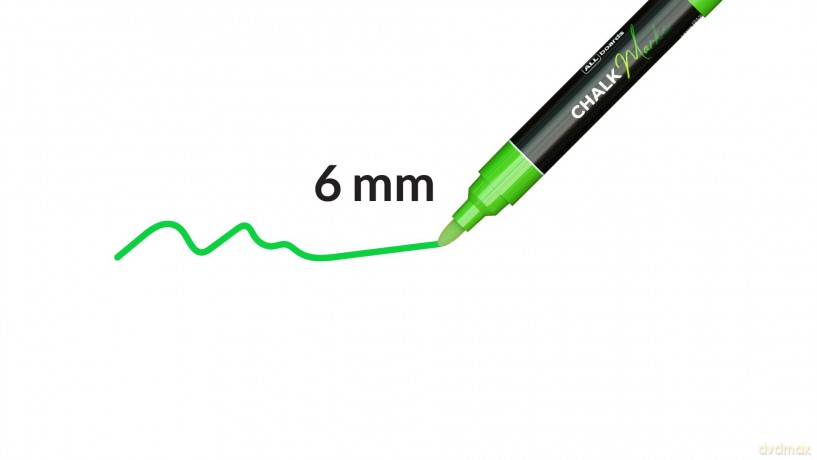 Allboards: ALLboards Kreidemarker grźn 6,0 mm, 1 St