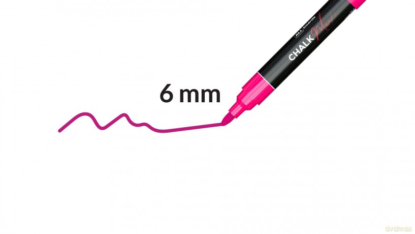 Allboards: ALLboards Kreidemarker pink 6,0 mm, 1 St