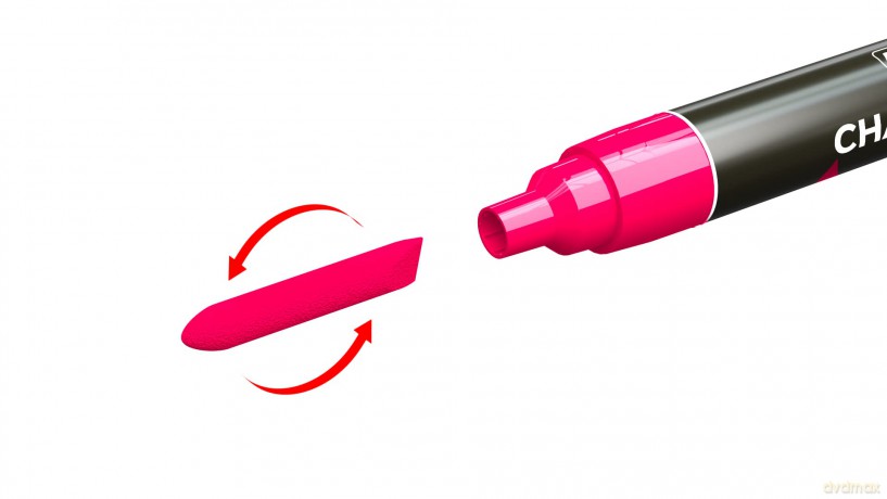 Allboards: ALLboards Kreidemarker pink 6,0 mm, 1 St