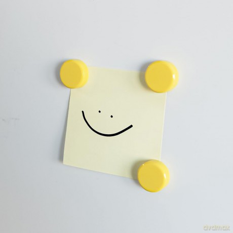 Allboards: ALLboards Magnet gelb, Kunststoff 2,0
