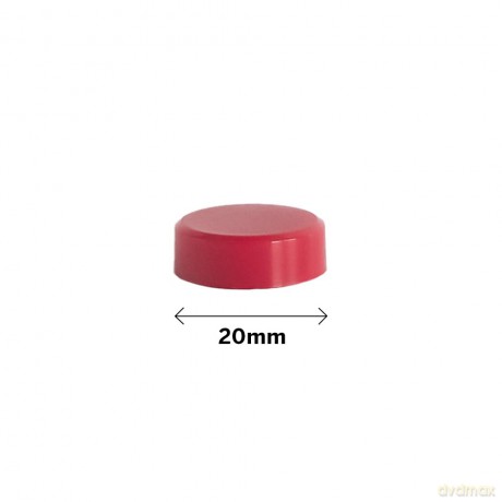 Allboards: ALLboards Magnet rot, Kunststoff 2,0 x