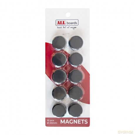 Allboards: ALLboards Magnet schwarz, Kunststoff 2