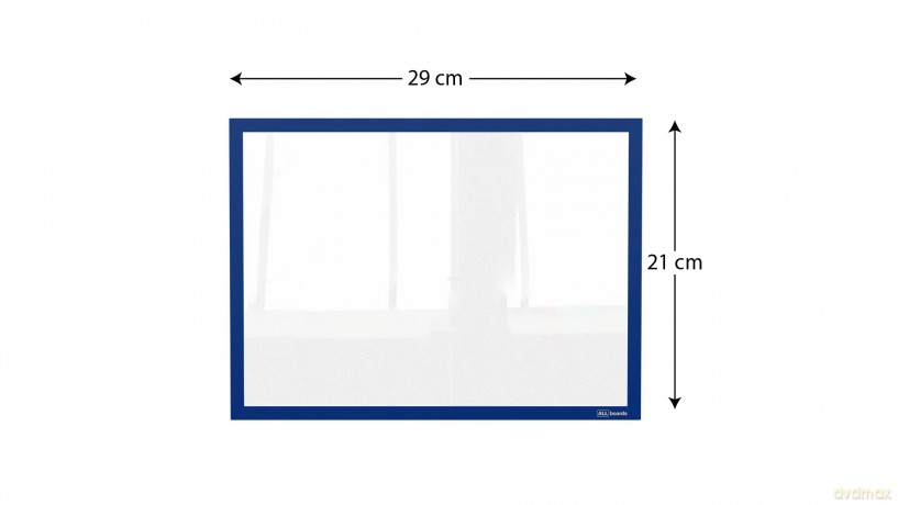 Allboards: ALLboards Magnetrahmen blau A4, 5 St.