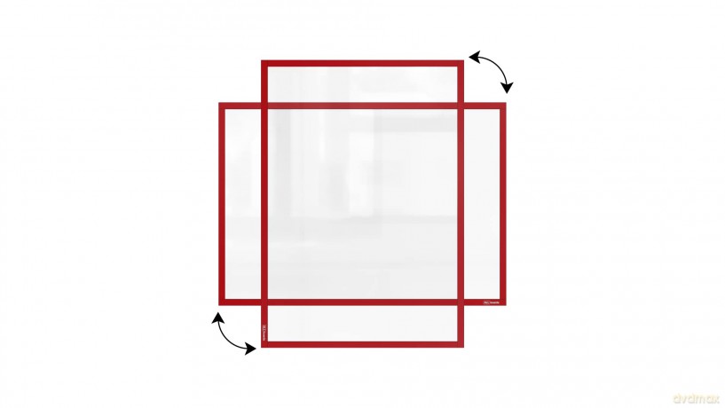 Allboards: ALLboards Magnetrahmen selbstklebend rot