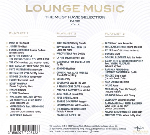 Lounge Music: Must Have Select Paris 2 [3CD]