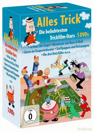 Alles Trick-Die Beliebtesten Trickfilm-S [5DVD]