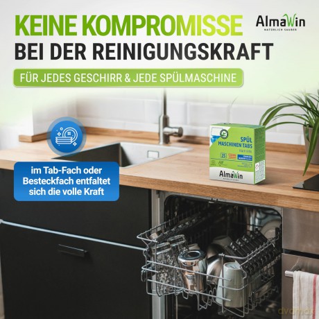 AlmaWin Spźlmaschinentabs 25St