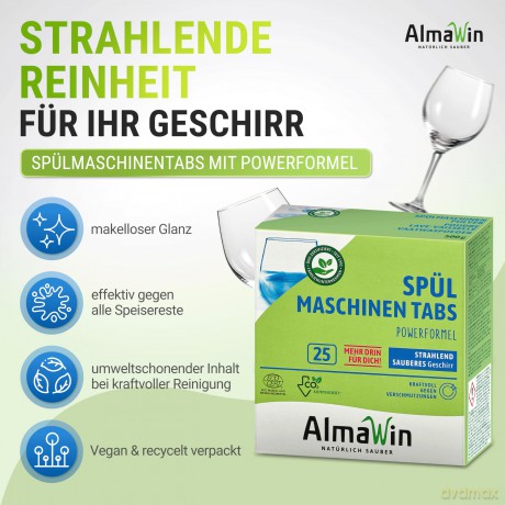 AlmaWin Spźlmaschinentabs 25St