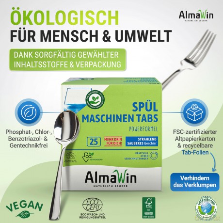 AlmaWin Spźlmaschinentabs 25St