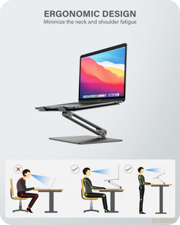 Alogic Notebookstnder Elite verstellbar