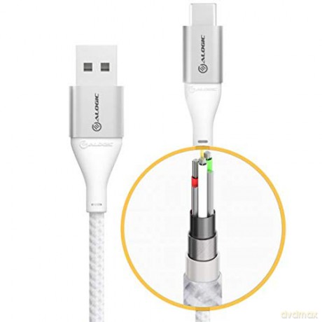 Alogic USB 2.0 Datenkabel Typ C -A MM 3A