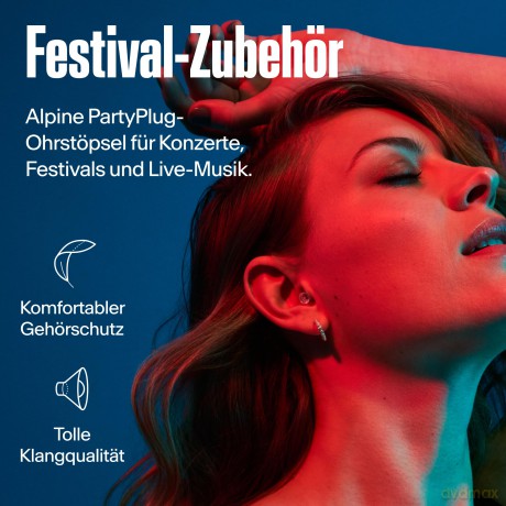 Alpine: ALPINE Party Plug Ohrstśpsel 19 dB Kunst