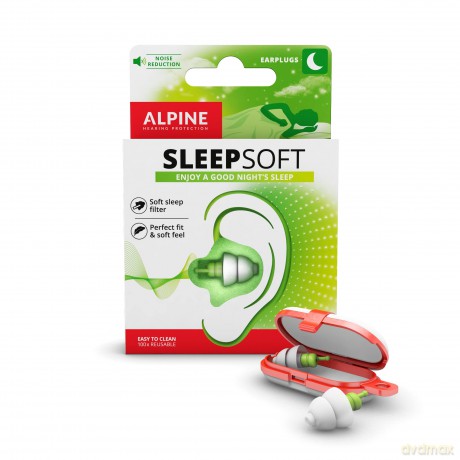 Alpine: ALPINE Sleep Soft Ohrstśpsel 25 dB Kunst