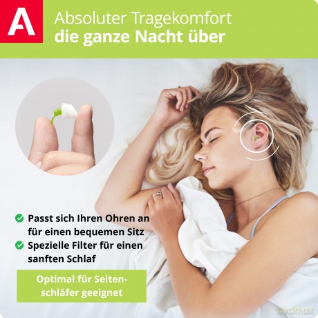 Alpine: ALPINE Sleep Soft Ohrstśpsel 25 dB Kunst
