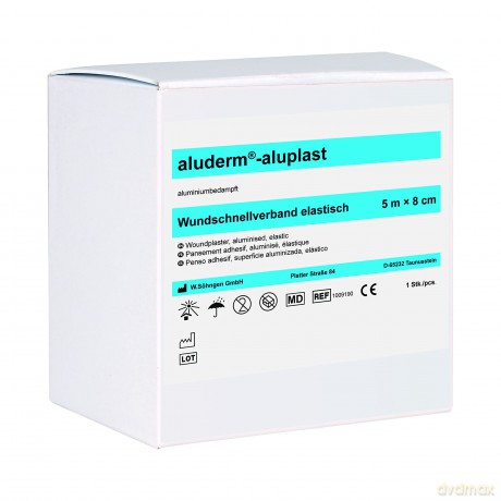 Aluderm Aluplast Gerollt 5mx8c
