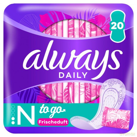 always Slipeinlagen Daily to go Normal,