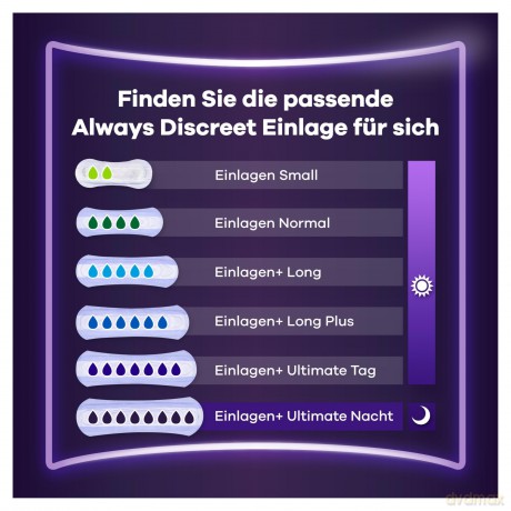 always Slipeinlagen discreet Extra Siche