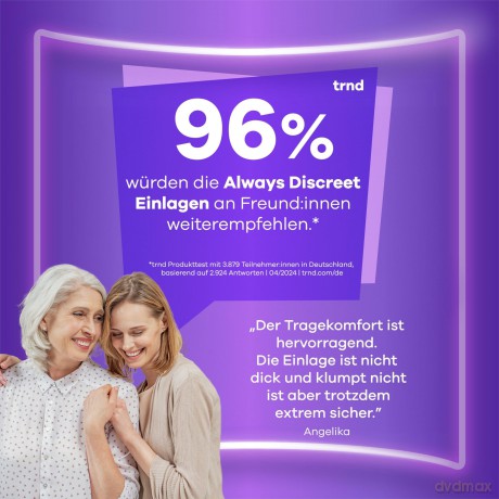 always Slipeinlagen discreet Normal, 30