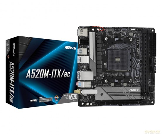 AM4 ASRock A520M-ITX/AC ITX