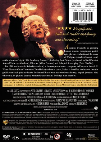 Amadeus [DVD]