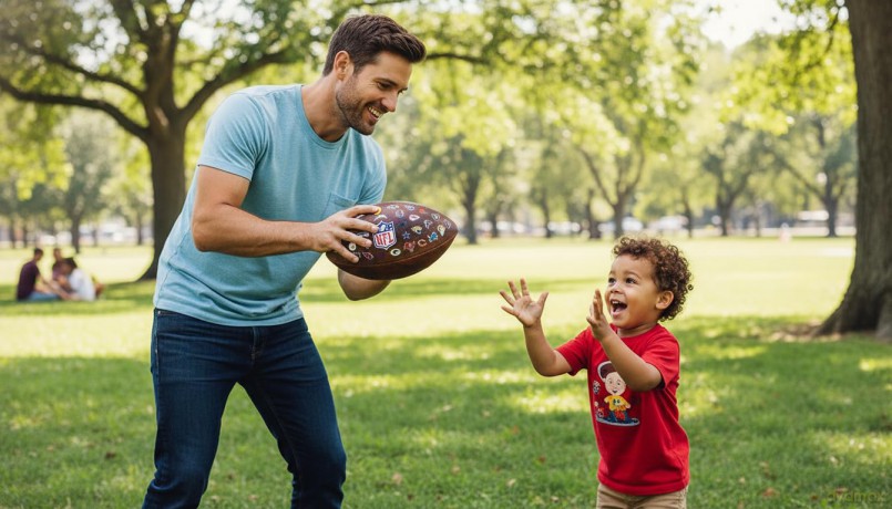 American Football NFL Junior Throwback
