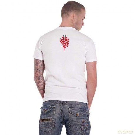 Green Day: American Idiot Heart (White)