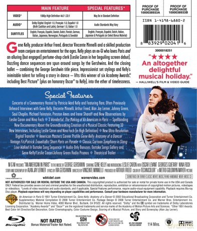 American In Paris [Blu-Ray]