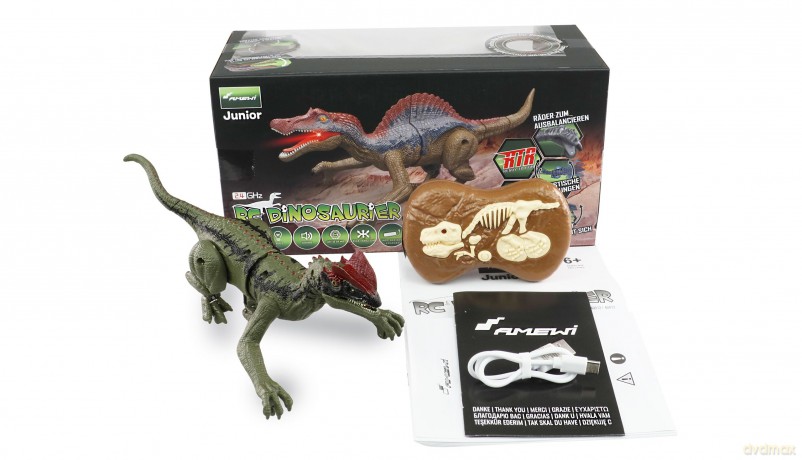 Amewi Allosaurus RC Dinosaurier 21cm, RT