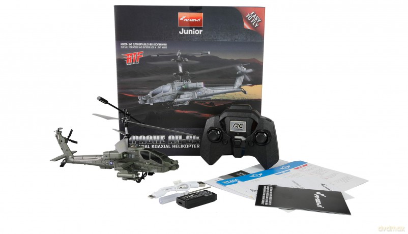 Amewi Apache AH-64 Helikopter Koaxial 3,