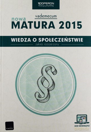 Vademecum 2015 LO WOS zakres rozszerzony [KSIĄŻKA]