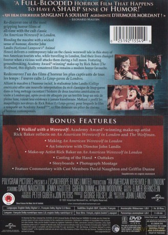 An American Werewolf In London [DVD]