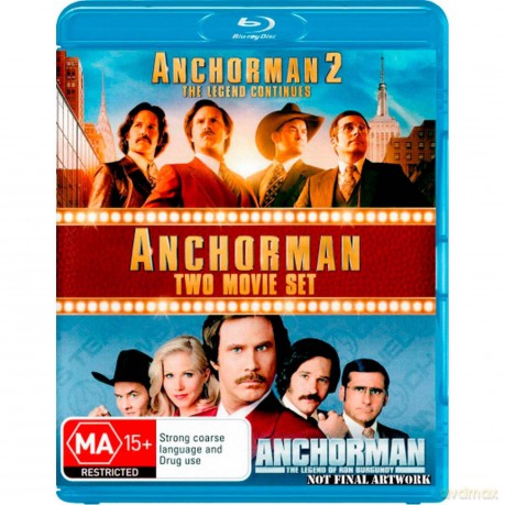 Anchorman 1 2 [3xBlu-Ray]