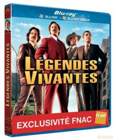 Anchorman 2: Legenden Abfźllung Exklusiv Blu-ray [DVD]