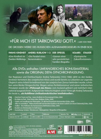 Andrej Tarkowskij Edition (Defa Filmjuwe [6DVD]
