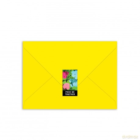 Andy Warhol Flowers Greeting Card Puzzle [KSIĄŻKA]